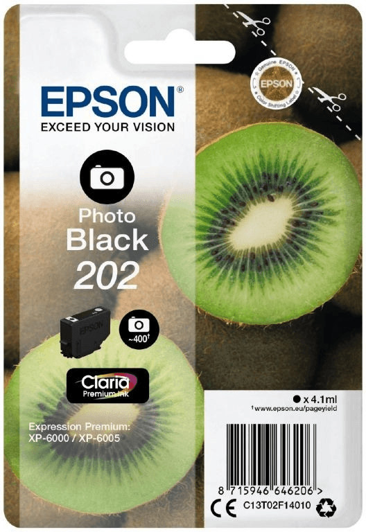 Epson 202 fotoschwarz (C13T02F14010)
